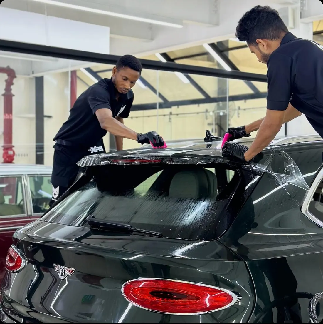 Modcare hand-applied vehicle protection