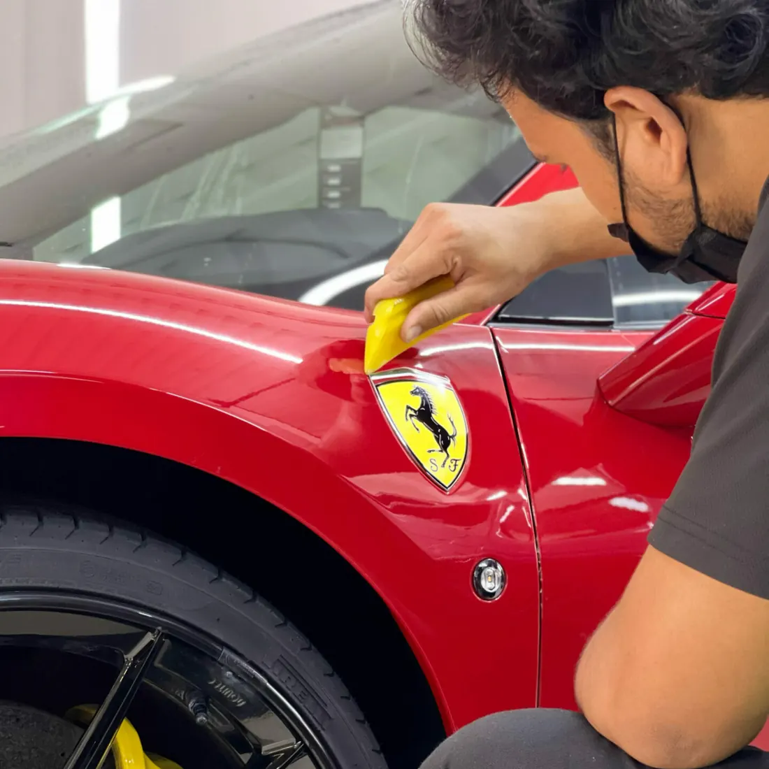 Bespoke paint protection film (PPF) detail