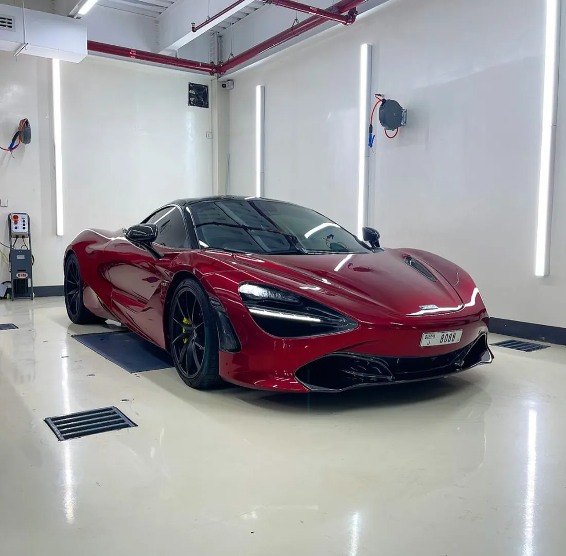 Vampire red vehicle wrap completed by Modcare
